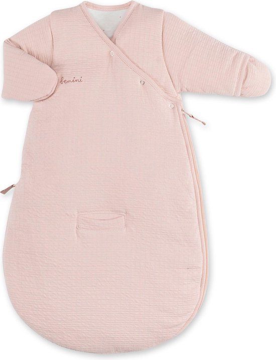BEMINI MAGIC BAG Babyslaapzak - Pady Tetra Jersey + jersey - 1-4m - Blush - TOG 3