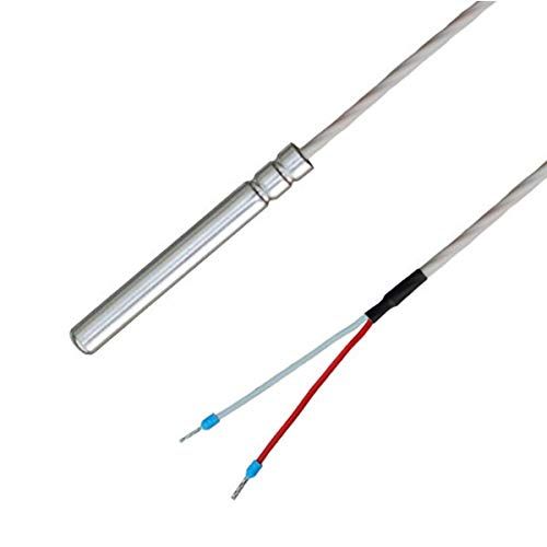 iOVEO 038HT01202 - kabelsensor/temperatuursensor, teflon-aansluitkabel tot 250 °C, PT100, IP67 waterdicht, geschikt voor levensmiddelen