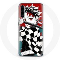 Maniacase Etui voor Huawei P30 Demon Slayer Kimetsu no Yaiba Anime