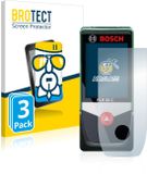 BROTECT Bosch PLR 50 C Screenprotector 3 Stuks Beschermglas Transparant
