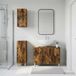 Maison Exclusive - Ensemble de meubles de salle de bain 3 pièces Arnhem Chêne Fumé