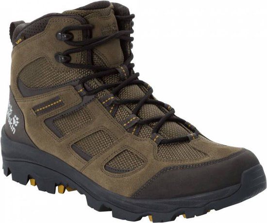 Jack Wolfskin Vojo 3 - Wandelschoenen - Heren - Maat 40.5 - Khaki