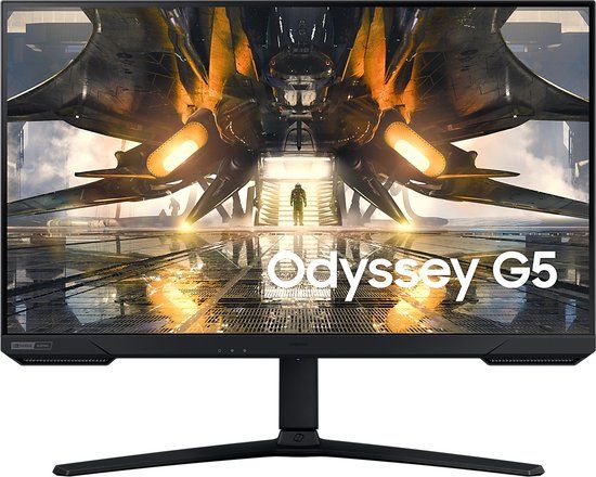 Samsung Odyssey G5 S32AG500PP - 32 inch - QHD - 165Hz - 1ms - IPS - HDR10 - Zwart