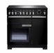 Rangemaster Professional Deluxe 90 Induction Vrijstaand fornuis | Zwart | 5 kookzones | A