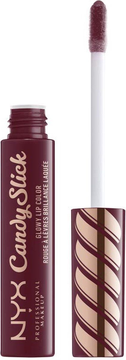 NYX Professional Makeup Candy Slick Glowy Lip Color - C08 Cherry Cola