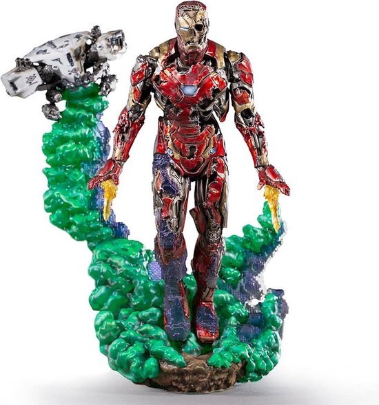 Iron Studios 30920-10 Spider ver van Home BDS Art Scale Deluxe 1/10 Iron Man Illusie 21 cm