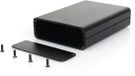 Shenzhen Haorui Industrial Technology Co., Ltd. Boîte en aluminium pour projets électroniques - Boîtier d'instrument PCB DIY avec vis - Noir