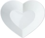 Mikasa Chalk Hart Serveerschaal 21 cm Porselein Wit