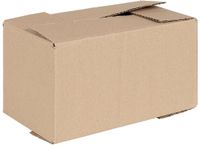 vidaXL Vouwdoos met opslag 50 stuks Naturel 24 x 13 x 13 cm Karton