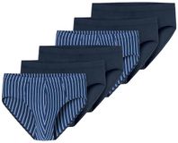Schiesser Heren slip / onderbroek 6 pack 95/5 Essentials - Cotton