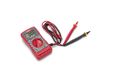 Velamp DMT500 Digitale multimeter, AC/DC elektrische tester met diodes, weerstand en batterijen, lcd-display, sondes inbegrepen, draagbaar en eenvoudig te bedienen
