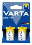 Varta Energy C Alkaline pile jetable (2 pièces)