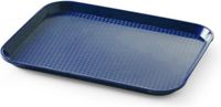 HENDI Compact fastfood dienblad – blauw – 265x345 mm – lichtgewicht polypropyleen