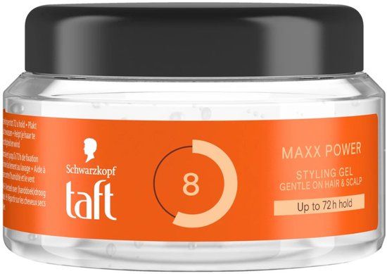 Taft Schwarzkopf Taft Maxx Power Hold 8 Styling Gel