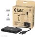 CLUB3D Quad DisplayPort™ Hub – 4 x 4K Resolution @ 30Hz, MST Support