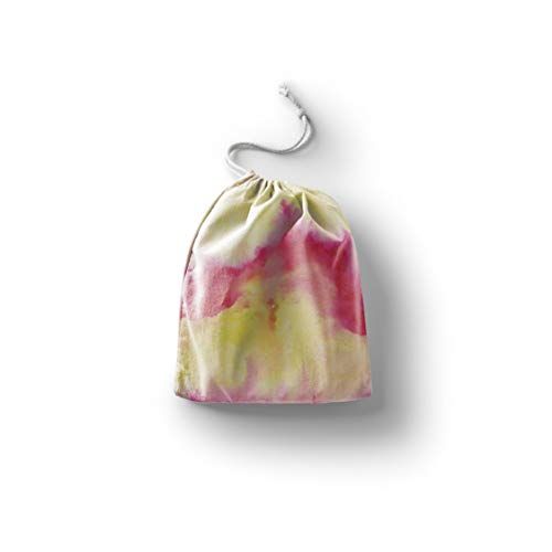 Bonamaison Bedrukte katoenen tas met trekkoord - 20 x 30 cm