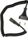 Cordon d'alimentation EDM Remplacement Manuel Rasoir Noir 1,8 m