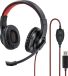 Hama PC-Office-headset "HS-USB400", stereo, zwart