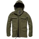 Vintage Industries Darren Parka Heren Winterjas - olijf - S