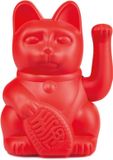 Donkey Wuivende Gelukskat Lucky Cat Maneki-Neko rood