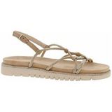 Tamaris Tamaris 1-28721-46 Plateausandalen voor dames, Sable Glam, 37 EU