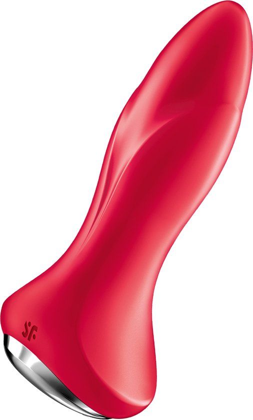 Satisfyer Rotator Plug 1 Connect App Bluetooth Anaal Vibrator Rood