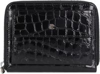 Esquire Nizza Portemonnee RFID-bescherming Leer 15.5 cm - Dames - Horizontaal - Zwart