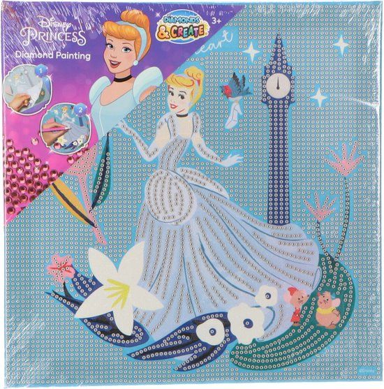 Disney Princess Diamond Painting Canvas XL
