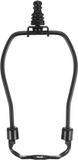 Merkloos Lamp Harp Kit - Lampenkap Beugel - Lampen Repareren - Roestvrij Staal - 5 Inch - Zwart