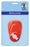 Ursus 19470067 - motiefperforator met hendel, klein, snoep, ca. 16 mm, rood