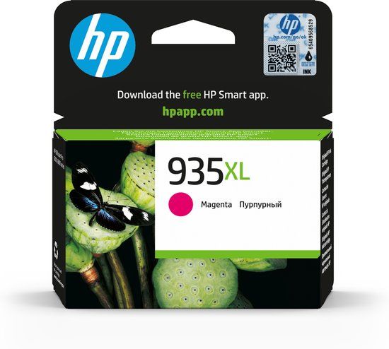 HP 935XL Magenta Ink Cartridge - High Yield - Original
