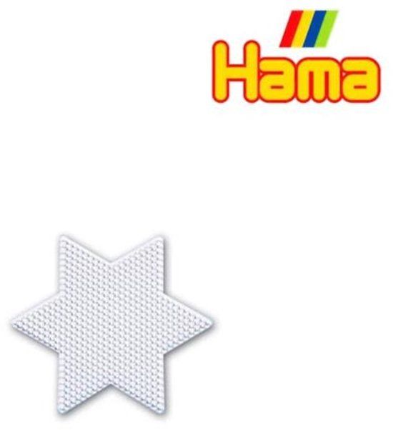 Hama strijkkralen grondplaat - ster klein