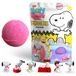 ZIMPLI Grote pinda's verrassingsbadbom, 1 van 6 verrassingsspeelgoed om te verzamelen, één per baff-bom, badbom zakgeldcadeau, verzamelfiguren, feesttasgunsten
