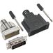 DVI BKL Electronic 0908002 DVI-connector Stekker, recht Aantal polen: 29 Zilver 1 stuk(s)