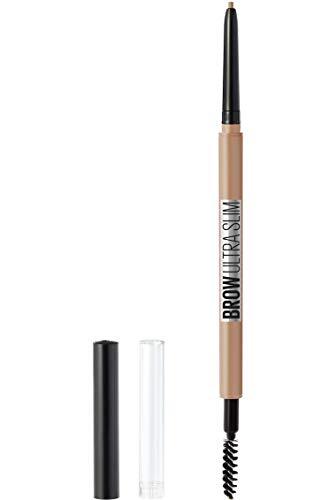 Maybelline NEW YORK Wenkbrauwpotlood met ultradunne pasvorm - Uiterst nauwkeurig intrekbaar - 00 Lichtblond