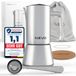 Inox café filtre pour induction, 6 tasses, 300 ml