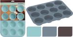 Overig Excellent Houseware Siliconen Muffin / Cupcake Bakvorm 12 stuks