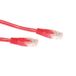 ACT Rode 15 meter U/UTP CAT6A câble de raccordement