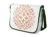Bonamaison Digitaal bedrukte Messenger schooltas met kaki riem voor meisjes en jongens, boodschappentassen voor scholieren, schoudertassen, grootte: 29x36 cm