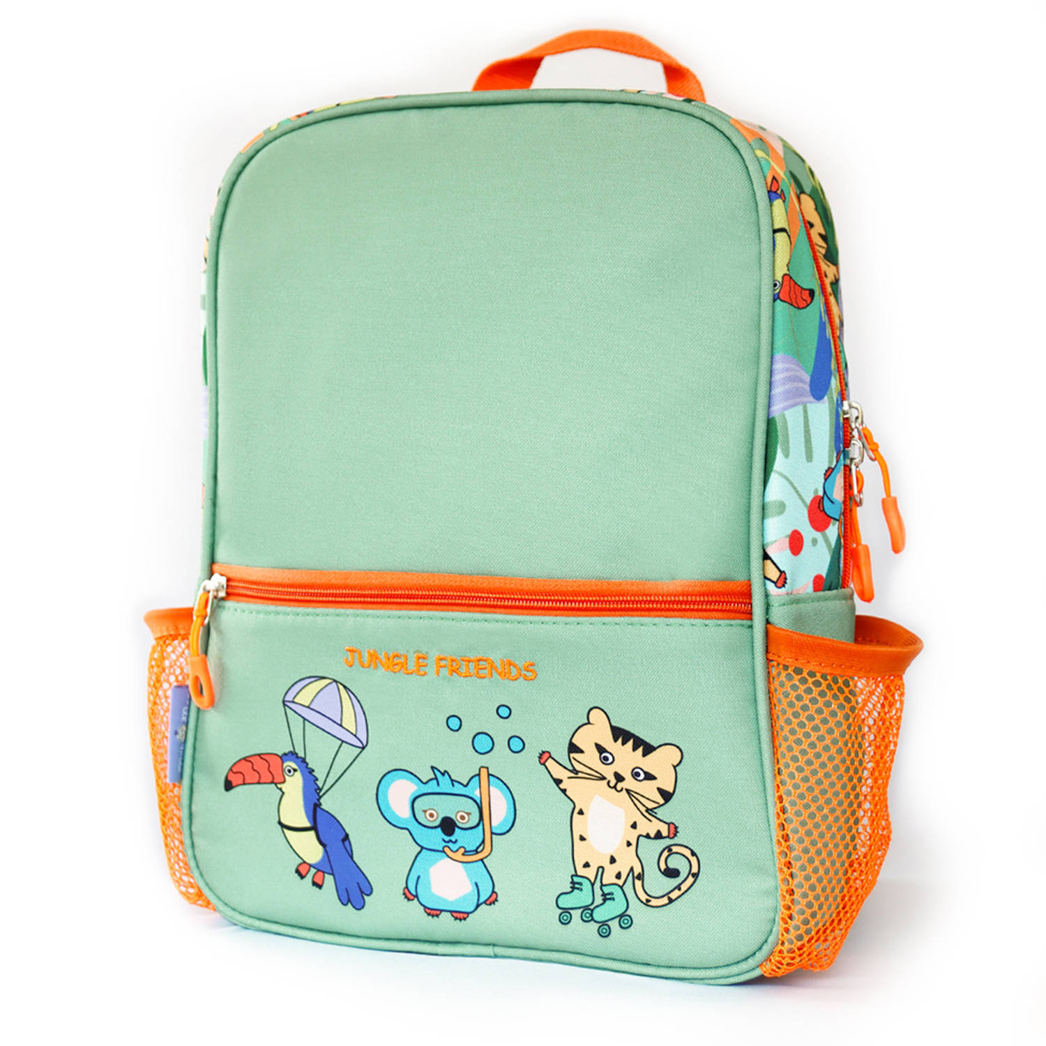 Milk & Moo milk&moo jungle collection kinderrugzak, schoolrugzak voor de kleuterschool, vanaf 3 jaar