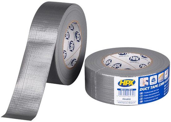 HPX 2300 Performance Plus duct tape - zilver - 48 mm x 50 m