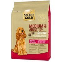 SELECT GOLD Sensitive droogvoeding hond Adult Medium Paard, tapioca 1 kg