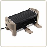 Little balance 8693 raclettemachine voor 2 personen 320W zwart/bruin