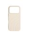 iDeal of Sweden Soft Swirl Silicone MagSafe Case voor de Apple iPhone 17e / 16e / 15 / 14 / 13 - Cloud Dancer