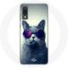 Maniacase Etui voor Samsung Galaxy A02 Cat bril stijl