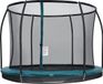 AXI Boston Trampoline avec filet de sécurité Ø 305 cm Vert - Encastré et sur pieds - Rond 10ft