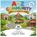 A-Z Community A-Z Community: Color & Learn Community Helpers for Kids