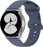 By Qubix Qubix Garmin Venu / Sq / Sq2 / 2 plus - Solid color sportband - Blauw