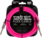 Ernie Ball Flex Instrumentkabel Recht/Recht 3 m - Roze