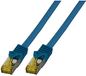 EFB Elektronik CAT6a sFTP kabel 2 meter Blauw